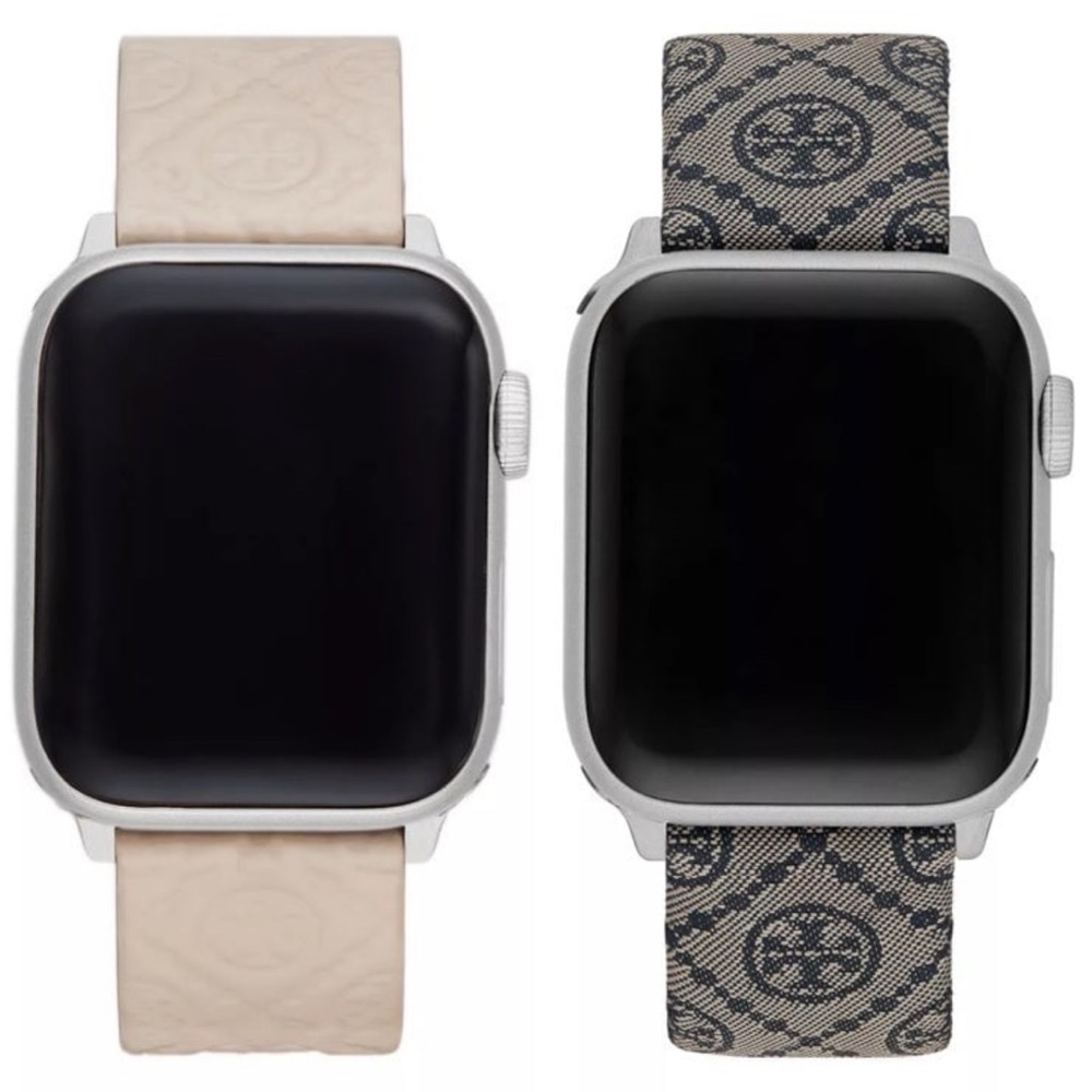 Tory Burch Apple Watch Bands, Leather/Jacquard